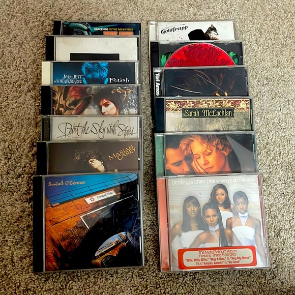 Other 23 Cd Lot Goldfrapp Mclachlan Enya Destinys Child Mariah Carey